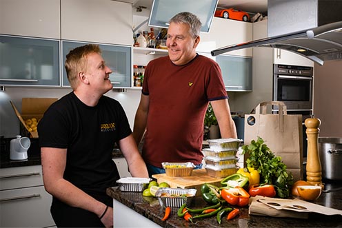 Daniel and Mike Poole, founders of Provide Kitchen